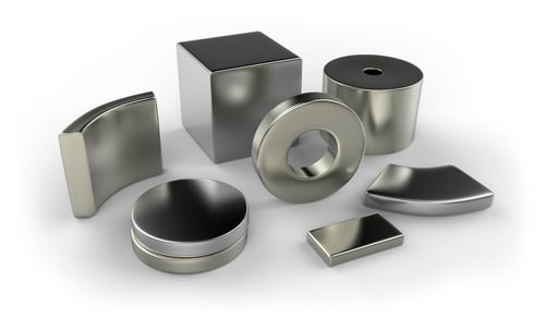 magnet selection stock image