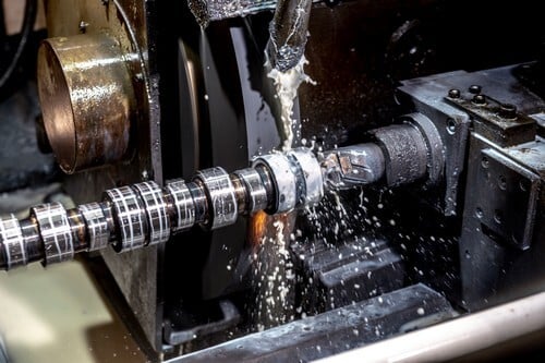 camshaft grinding no coolant